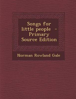 Book cover for Songs for Little People