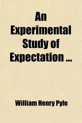 Book cover for An Experimental Study of Expectation