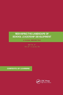 Cover of Reshaping the Landscape of School Leadership Development