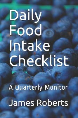 Book cover for Daily Food Intake Checklist