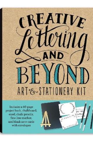 Cover of Creative Lettering and Beyond Art & Stationery Kit