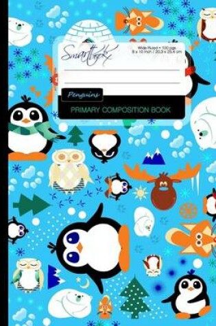 Cover of Primary Composition Book - Penguins