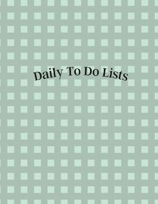 Book cover for Daily To Do Lists