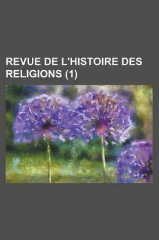 Cover of Revue de L'Histoire Des Religions (1)