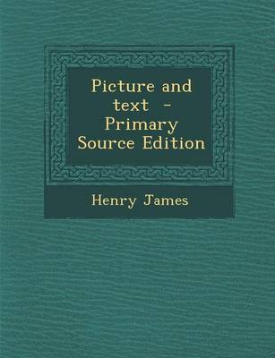 Book cover for Picture and Text - Primary Source Edition