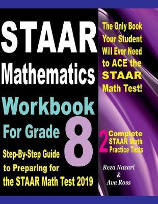 Book cover for STAAR Mathematics Workbook For Grade 8