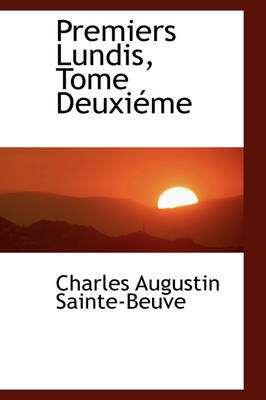 Book cover for Premiers Lundis, Tome Deuxi Me