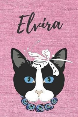 Cover of Elvira Malbuch für Erwachsene Katze / Notizbuch / Tagebuch / Journal / DIN A5 / Geschenk