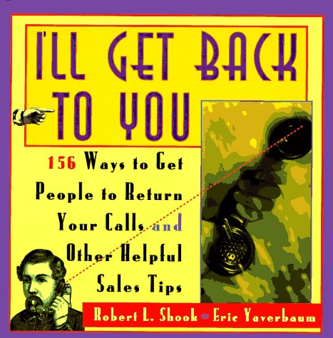Book cover for I'll Get Back to You
