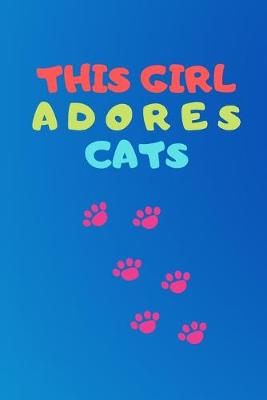 Book cover for This Girl Adores Cats