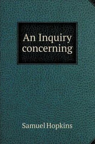 Cover of An Inquiry concerning