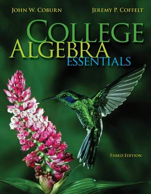 Book cover for College Algebra Essentials with Aleks 18 Week Access Card