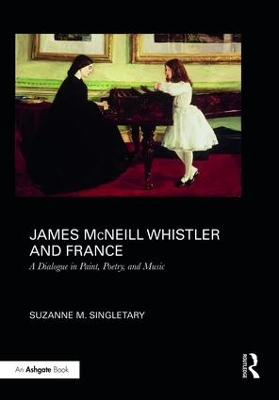 Book cover for James McNeill Whistler and France
