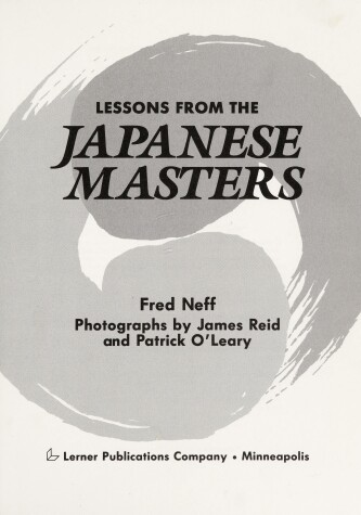 Book cover for Lessons from the Japanese Masters