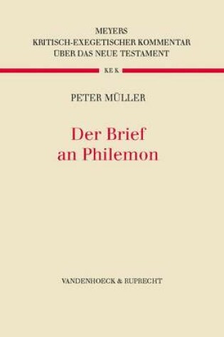 Cover of Kritisch-exegetischer Kommentar A"ber das Neue Testament