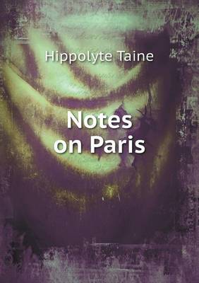 Book cover for Notes on Paris