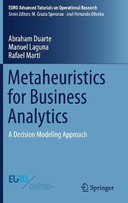 Book cover for Metaheuristics for Business Analytics