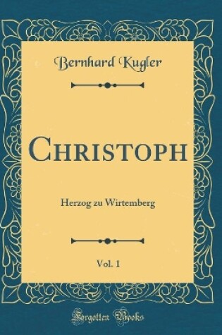 Cover of Christoph, Vol. 1