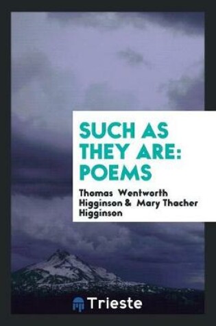 Cover of Such as They Are