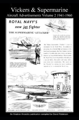 Cover of Vickers & Supermarine Aircraft Advertisements Volume 2 1941-1960