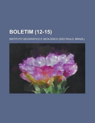 Book cover for Boletim (12-15)