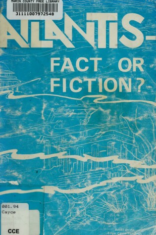 Cover of Atlantis, Fact or Fiction