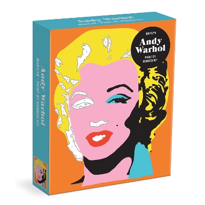 Book cover for Andy Warhol Marilyn Paint By Number Kit