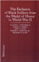 Book cover for The Exclusion of Black Soldiers from the Medal of Honor in World War II