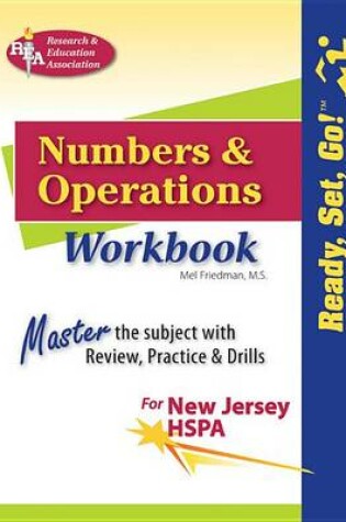 Cover of New Jersey HSPA Numbers & Operations Workbook