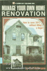 Book cover for Manage Your Own Home Renovation