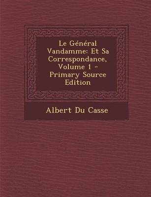 Book cover for Le General Vandamme