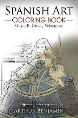 Cover of Spanish Art Coloring Book