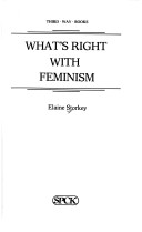 Book cover for What's Right with Feminism