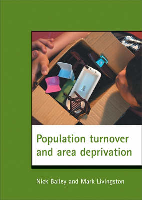 Book cover for Population turnover and area deprivation