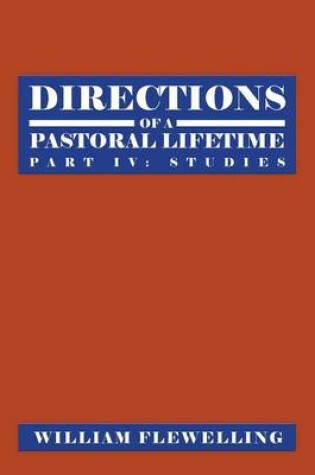 Cover of Directions of a Pastoral Lifetime