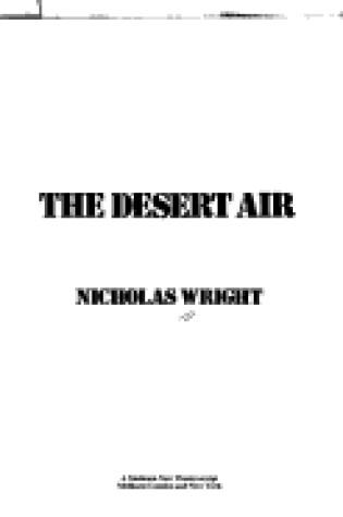 Cover of The Desert Air