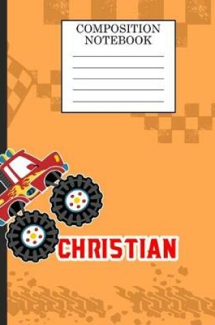 Cover of Composition Notebook Christian