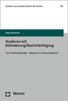 Book cover for Studieren Mit Behinderung/Beeintrachtigung