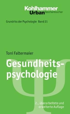 Book cover for Gesundheitspsychologie