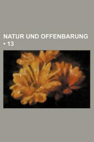 Cover of Natur Und Offenbarung (13)