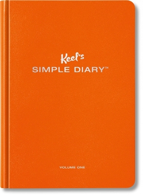 Book cover for Keel's Simple Diary Volume One (orange)