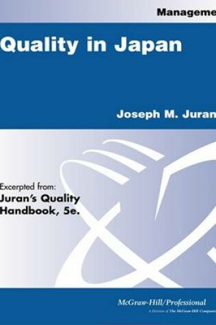 Cover of Quality in Japan