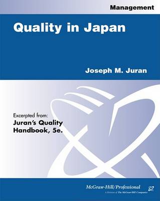 Book cover for Quality in Japan