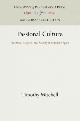 Cover of Passional Culture