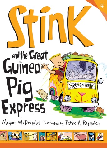 Book cover for Stink and the Great Guinea Pig Express