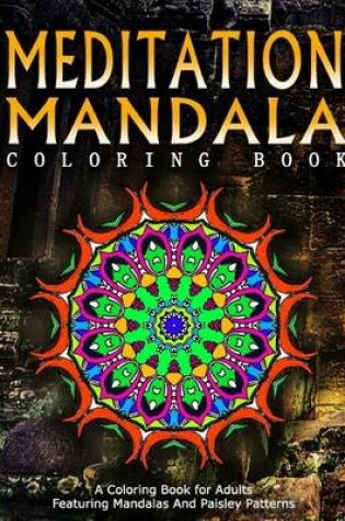 Cover of MEDITATION MANDALA COLORING BOOK - Vol.11