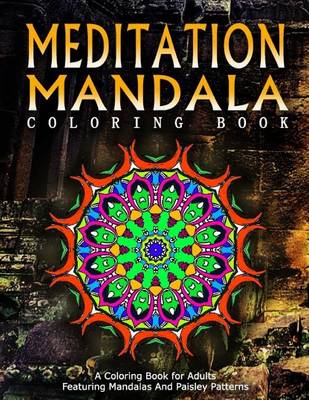 Book cover for MEDITATION MANDALA COLORING BOOK - Vol.11