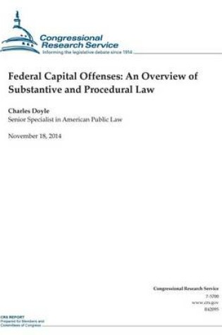 Cover of Federal Capital Offenses