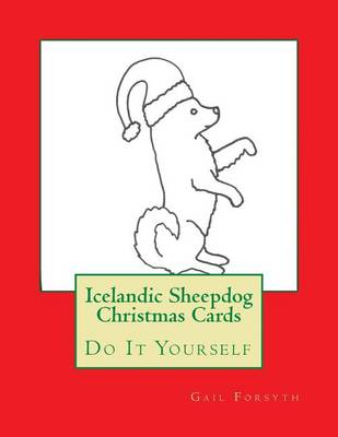 Book cover for Icelandic Sheepdog Christmas Cards