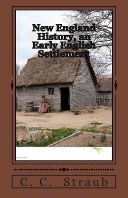 Book cover for New England History, an Early English Settlement